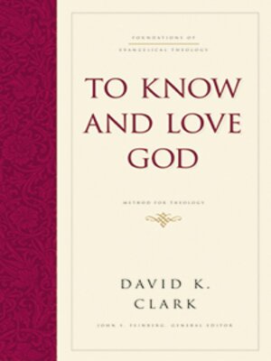 cover image of To Know and Love God